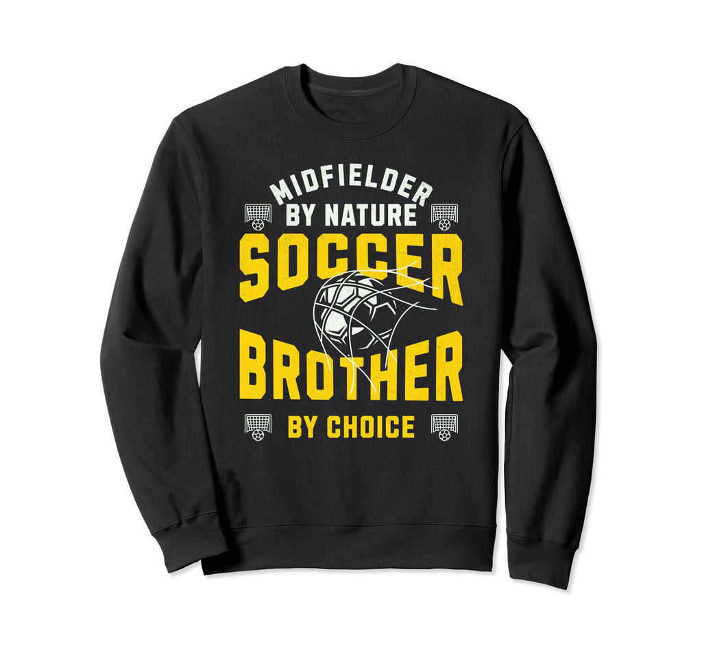 Midfielder Nature Soccer Player Sweatshirt - Streetwear Style Unisex