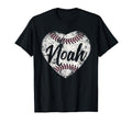 Noah Baseball Personalized Name Mom T-Shirt - Streetwear Style Unisex