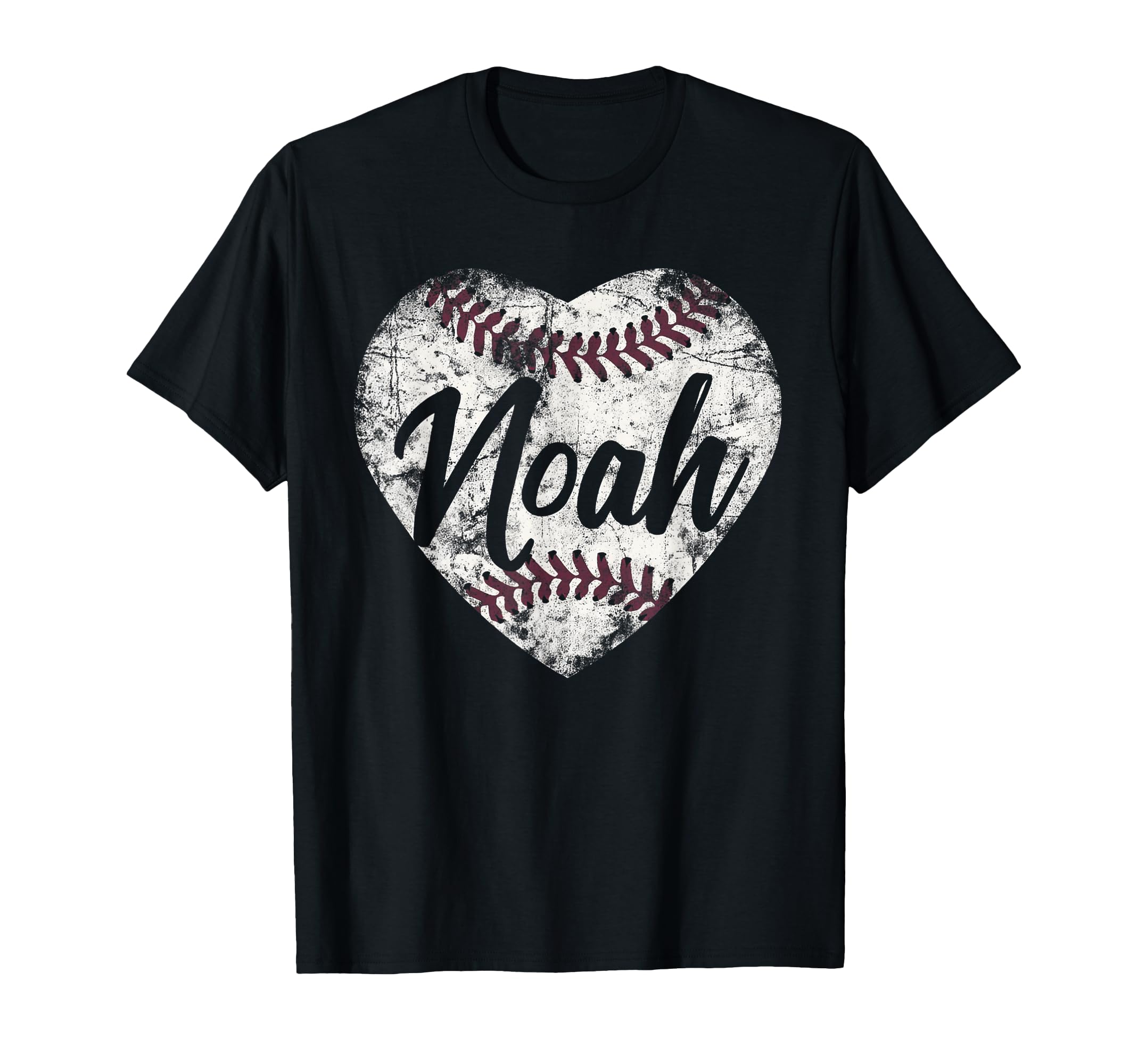 Noah Baseball Personalized Name Mom T-Shirt - Streetwear Style Unisex