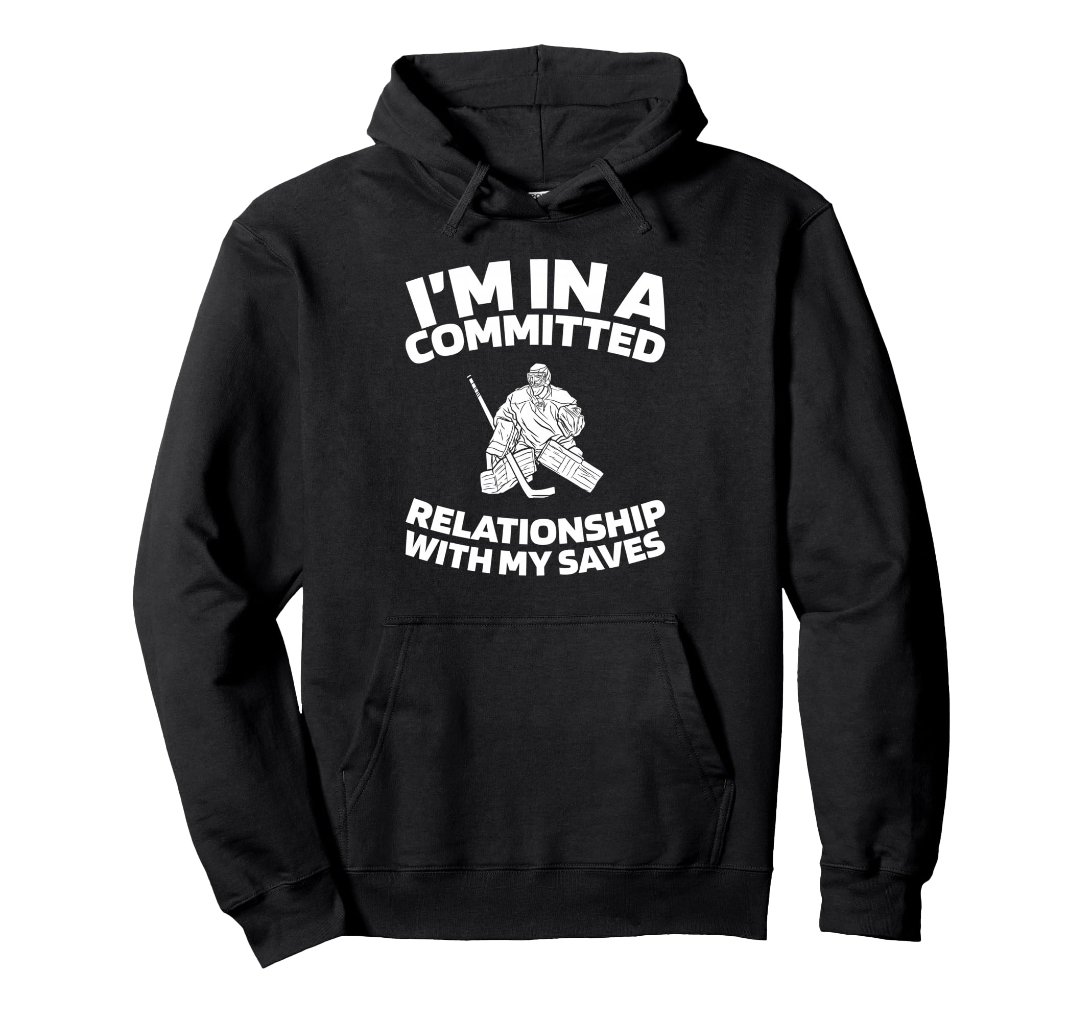 Hockey Goalkeeper Ice Hockey Goalie Hoodie - Graphic Print for Adults