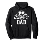 Soccer Player Family Matching Outfit Hoodie - Fun Novelty Design Men Women