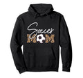 Soccer Mom Leopard Ball Hoodie - Novelty Apparel Unisex