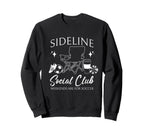 Sideline Social Club Soccer Mom Game Sweatshirt - Aesthetic Graphic Unisex