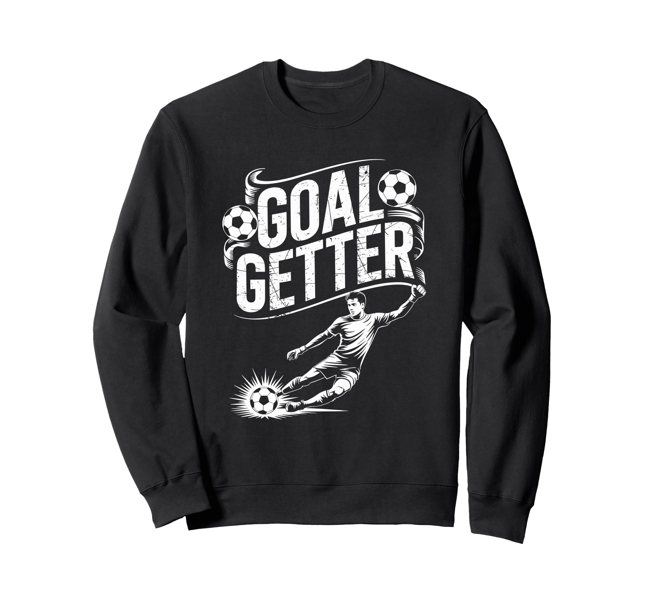 Soccer Lover And Goal Keeper Soccer Sweatshirt - Fun Novelty Design Unisex