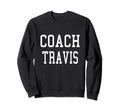 Coach Travis Custom Football Sweatshirt - Custom Art Print for Adults