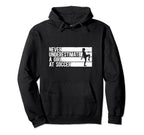 Funny Never Underestimate Soccer Hoodie - Trendy Graphic for Adults
