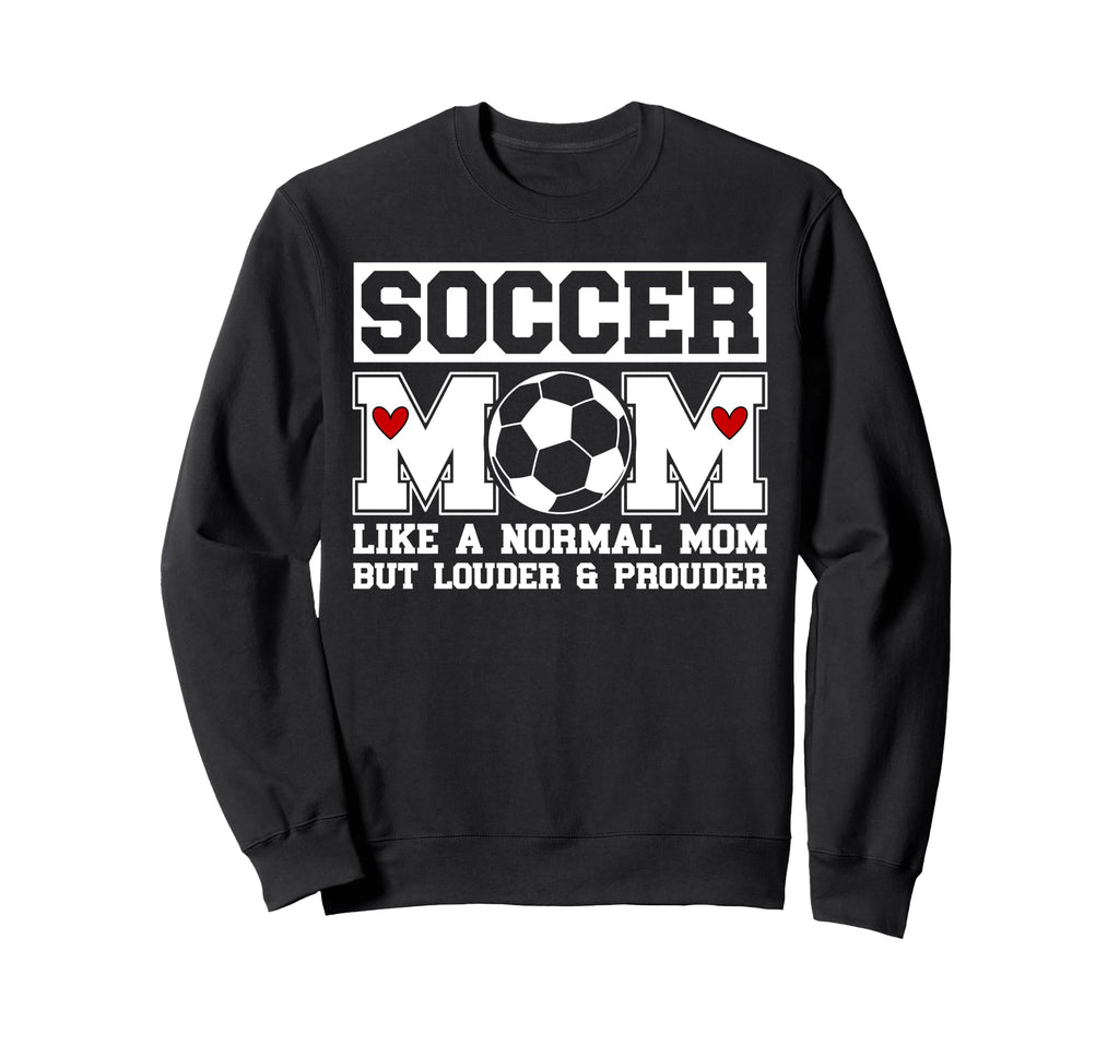 Soccer Mom Soccer Player Mom Sweatshirt - Custom Art Print Unisex