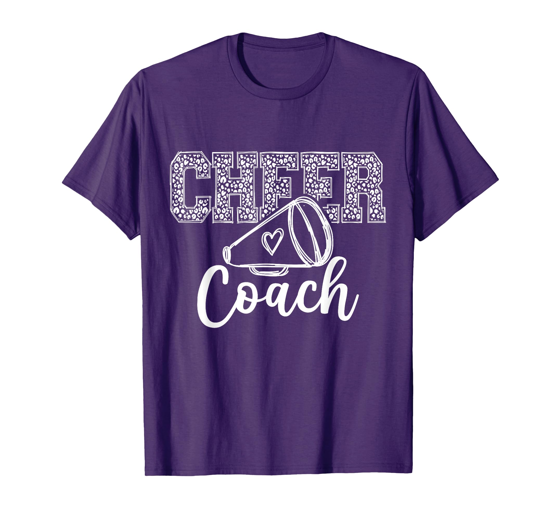 Cheer Coach Love Cheer T-Shirt - Fun Novelty Design for Adults