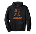 Life Soccer Mom Hoodie - Trendy Graphic Unisex