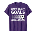 Funny Soccer Art Gag Soccer Player T-Shirt - Trendy Graphic Men Women
