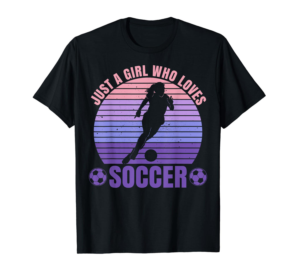 Soccer Lovers Just Who Loves Soccer T-Shirt - Custom Art Print Men Women