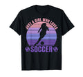 Soccer Lovers Just Who Loves Soccer T-Shirt - Custom Art Print Men Women