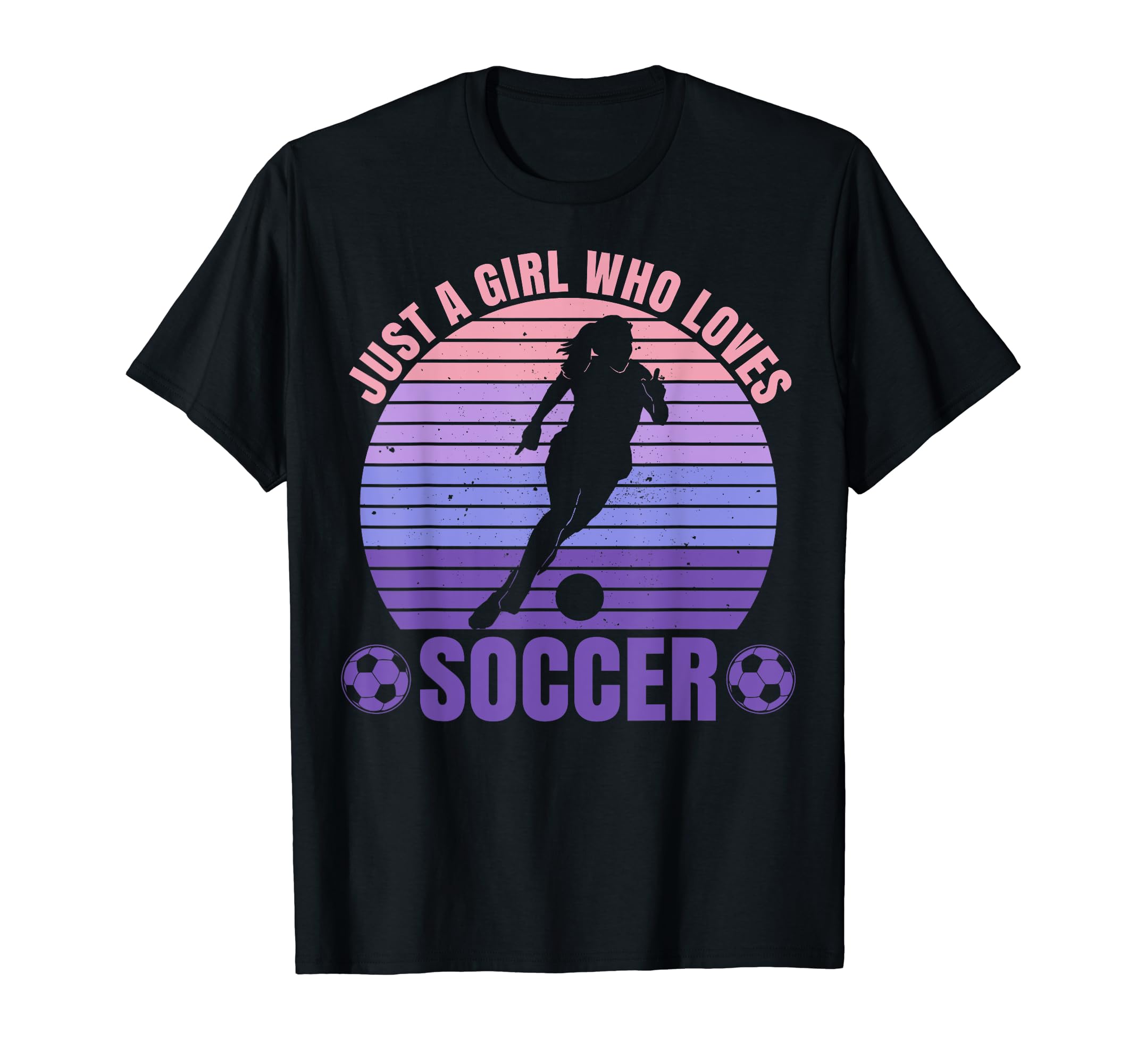 Soccer Lovers Just Who Loves Soccer T-Shirt - Custom Art Print Men Women
