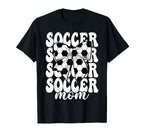 Soccer Mom Soccer Mama Mothers Day T-Shirt - Custom Art Print Unisex
