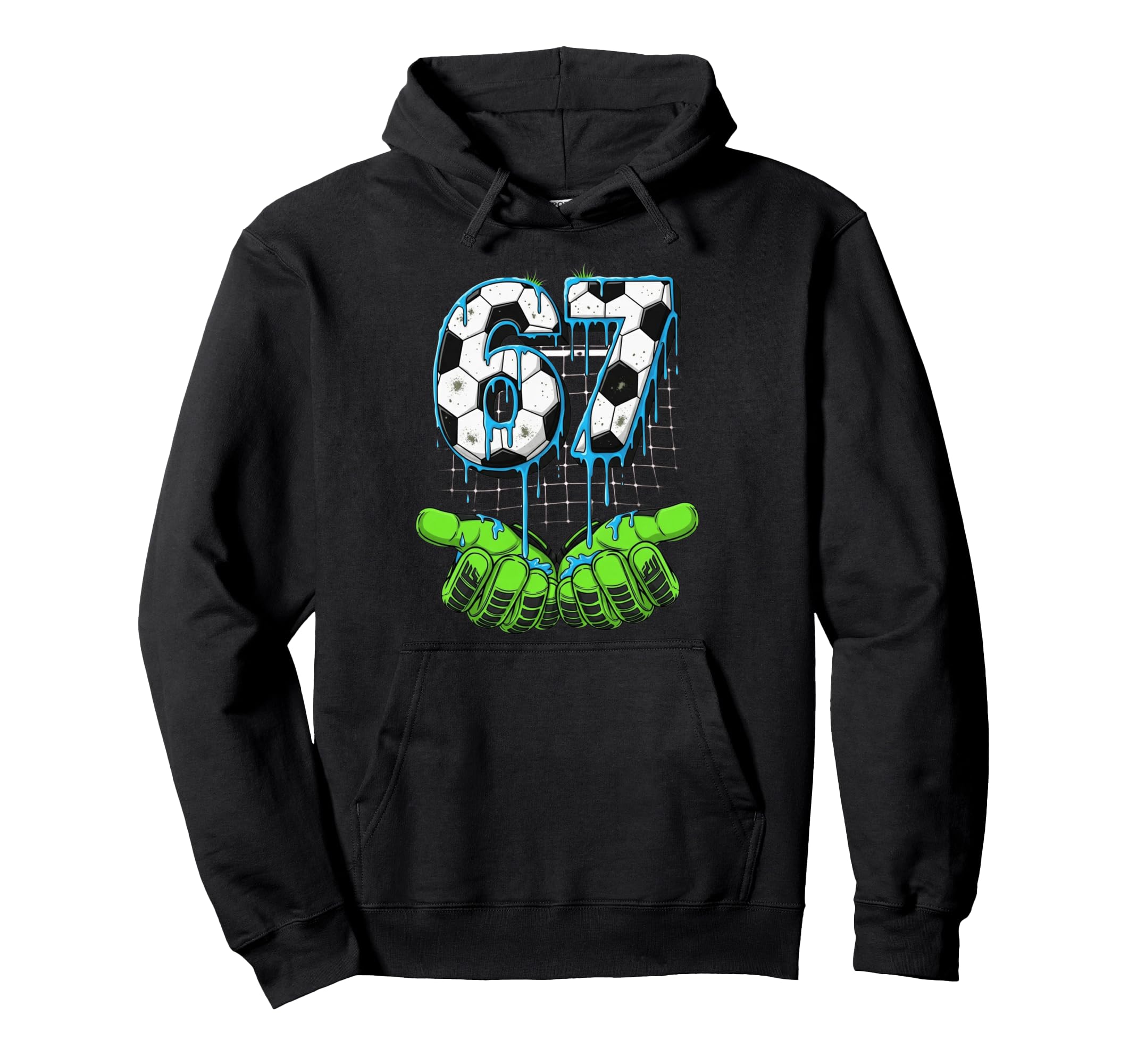 Soccer 67 Six Seven Funny Gen Hoodie - Casual Everyday Wear Men Women