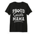 Proud Soccer Mama Funny Loudly Soccer Mom T-Shirt - Trendy Graphic Unisex