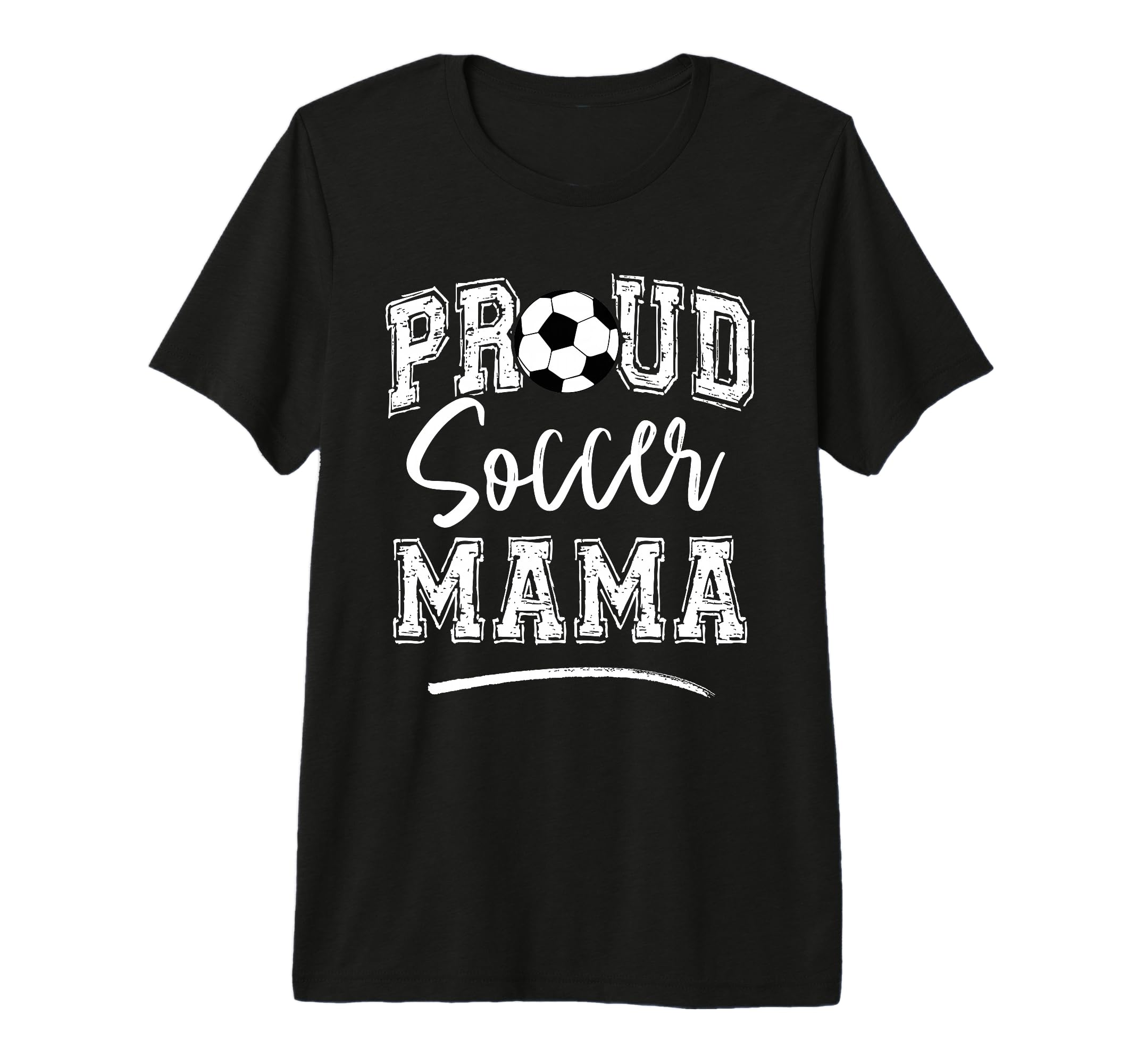 Proud Soccer Mama Funny Loudly Soccer Mom T-Shirt - Trendy Graphic Unisex