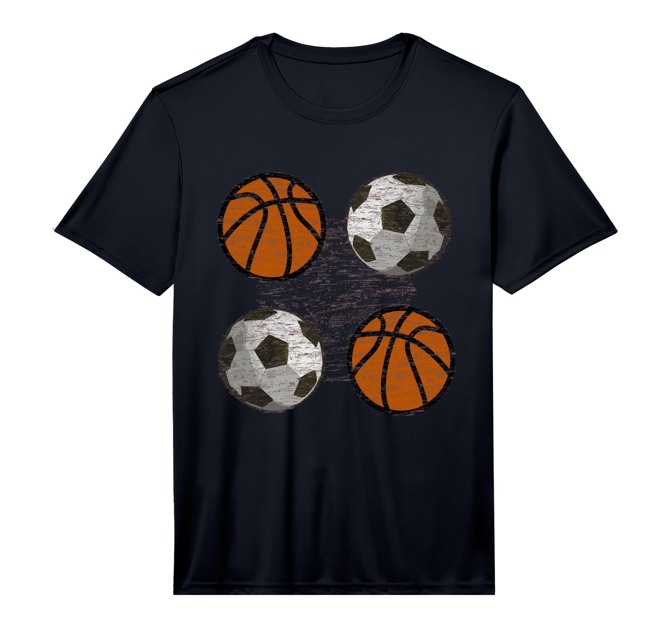 Basketball European Football T-Shirt - Casual Everyday Wear Men Women