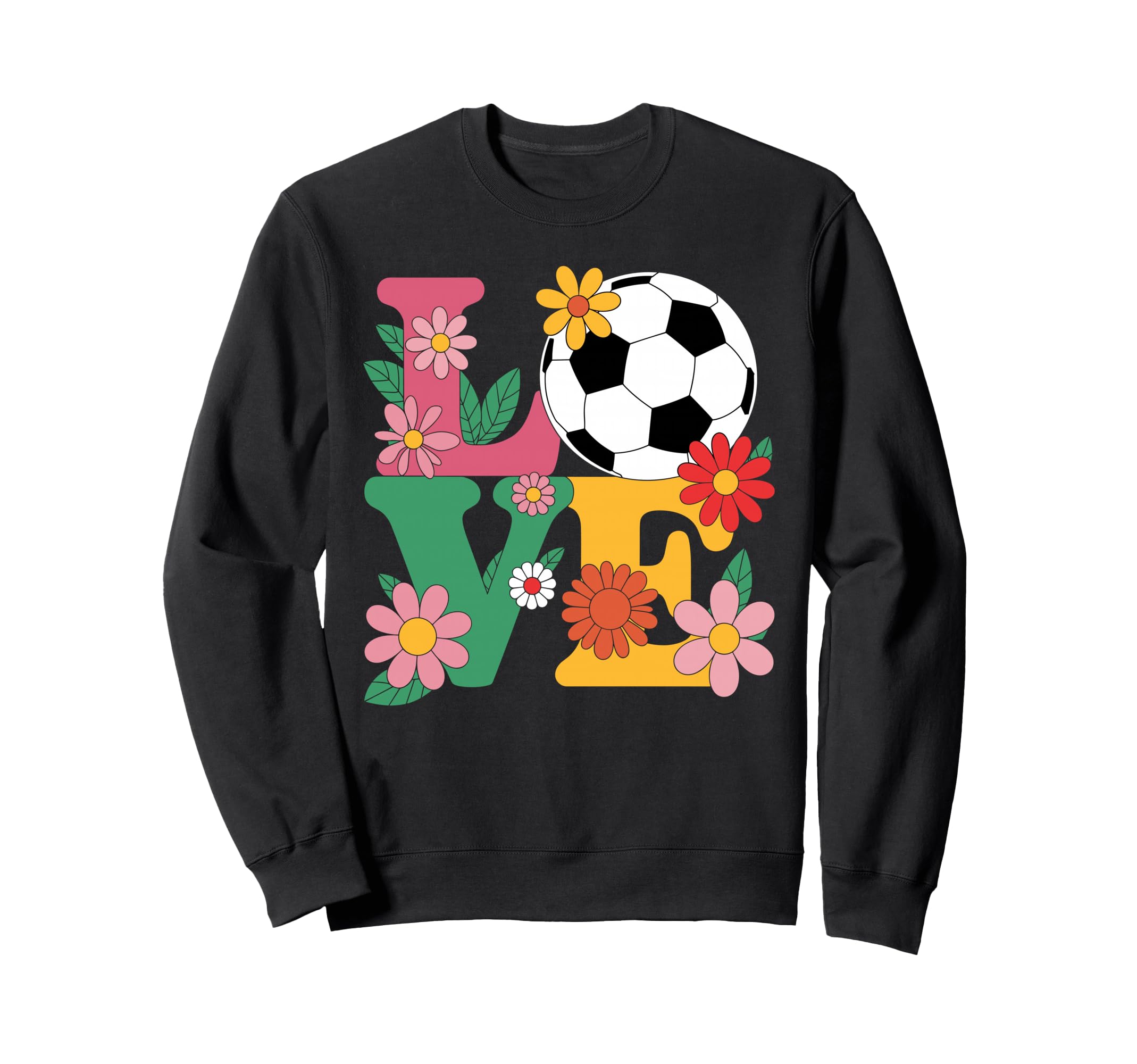 Funny Soccer Art Soccer Player Sweatshirt - Casual Everyday Wear Unisex