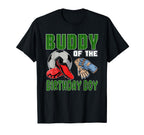 Buddy Birthday Soccer Group Family T-Shirt - Streetwear Style for Adults