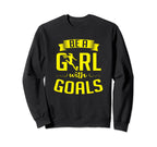 Be Gift Soccer Playing Teen Sweatshirt - Streetwear Style Unisex