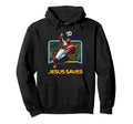 Jesus Saves Soccer Goalie Christian Hoodie - Unique Graphic Men Women