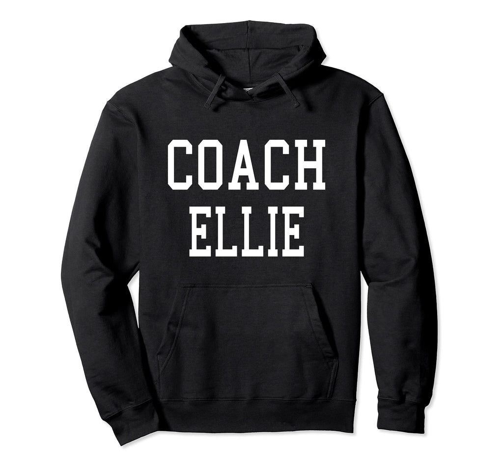 Coach Ellie Custom Football Soccer Hoodie - Streetwear Style for Adults