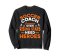 Soccer Coaching Training Trainer Sweatshirt - Unique Graphic for Adults