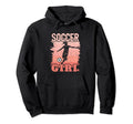 Soccer Silhouette Soccer Player Hoodie - Fun Novelty Design Unisex