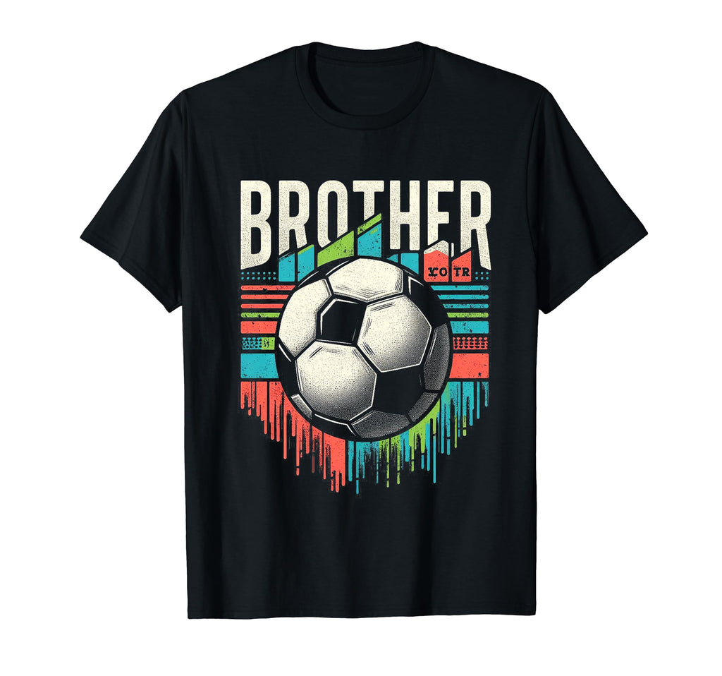 Soccer Brother Family Matching Team T-Shirt - Aesthetic Graphic Unisex