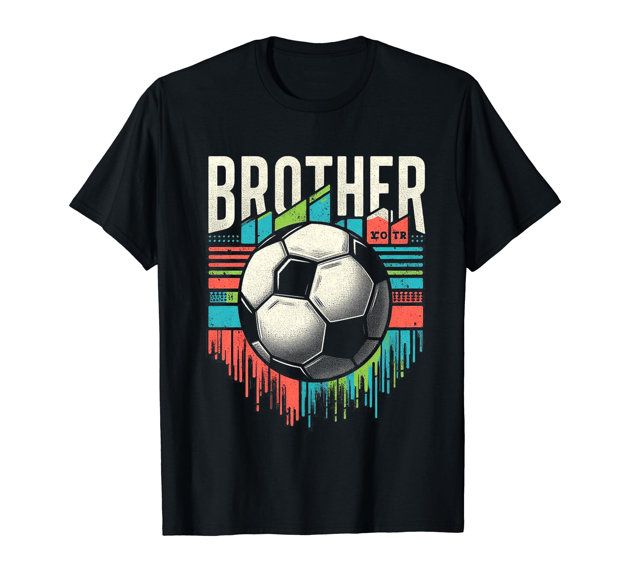 Soccer Brother Family Matching Team T-Shirt - Aesthetic Graphic Unisex