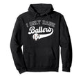 I Only Raise Ballers Soccer Baseball Mom Hoodie - Unique Graphic for Adults