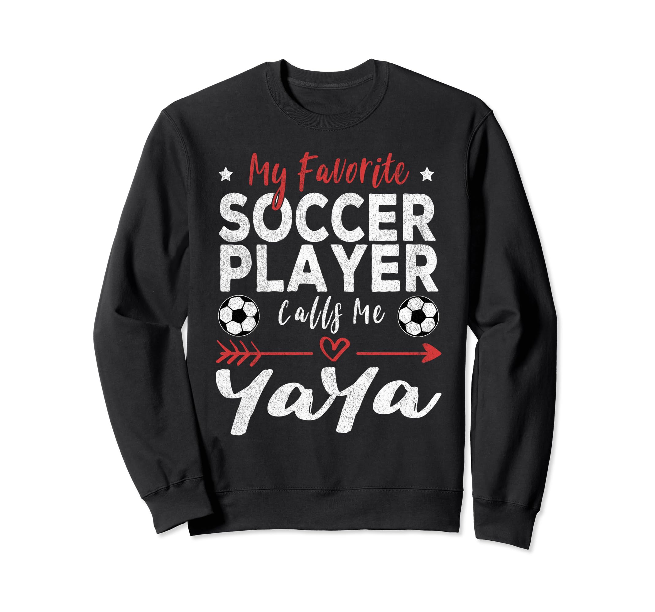 My Favorite Soccer Player Sweatshirt - Casual Everyday Wear Men Women