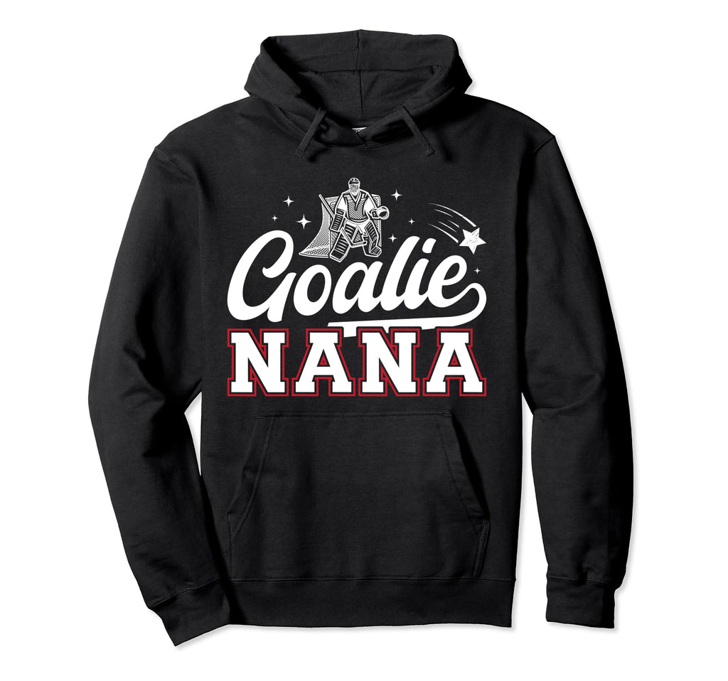 Ice Hockey Goalie Nana Ice Hockey Hoodie - Streetwear Style for Adults