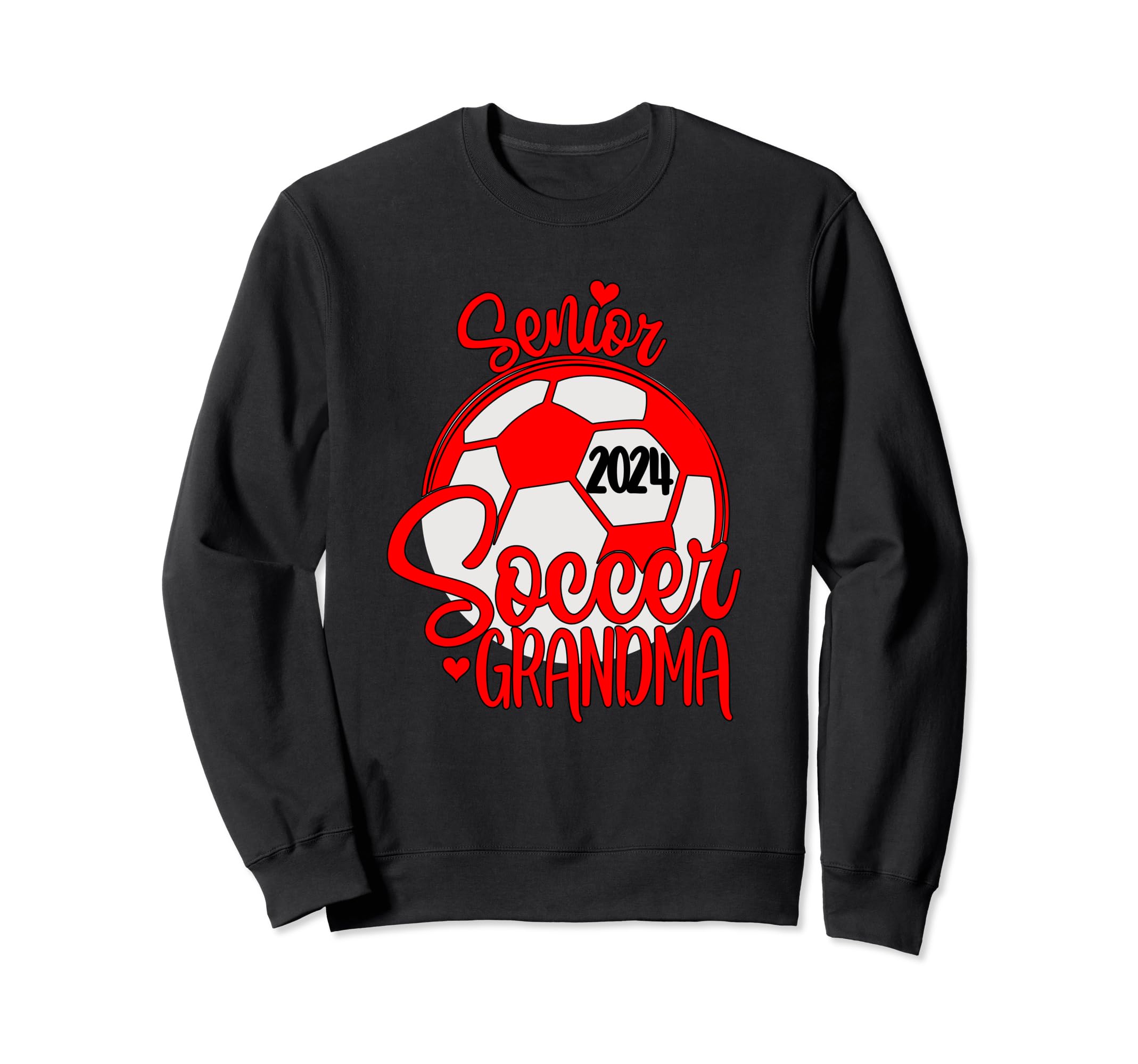 Soccer Grandma Senior 2024 High Sweatshirt - Aesthetic Graphic for Adults