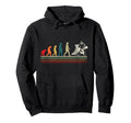 Ice Hockey Goalie Goalkeeper Evolution Hoodie - Novelty Apparel Men Women
