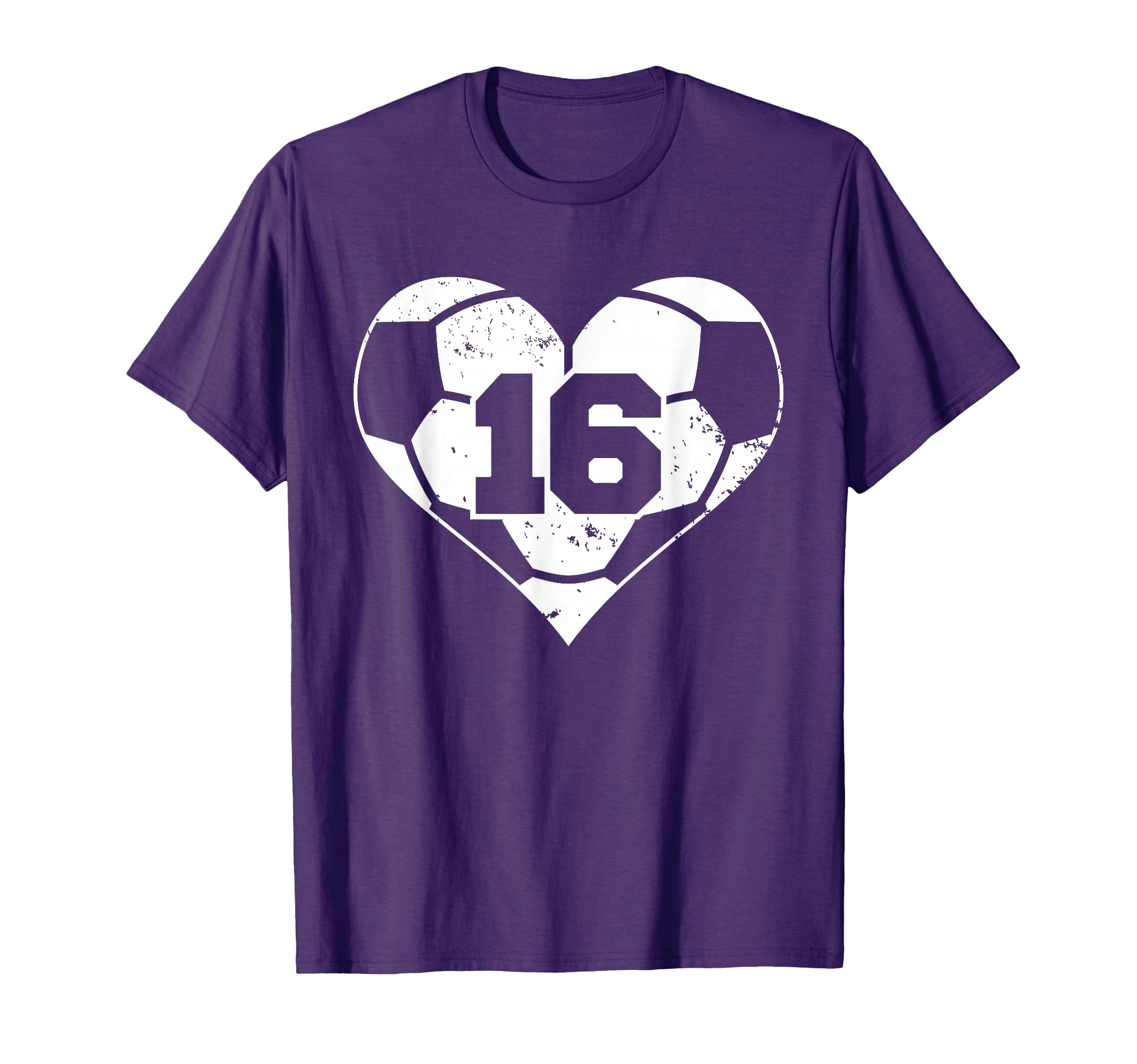 Soccer Number 16 Jersey Funny Soccer T-Shirt - Aesthetic Graphic Men Women