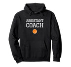 Assistant Coach Basketball Hoodie - Unique Graphic for Adults