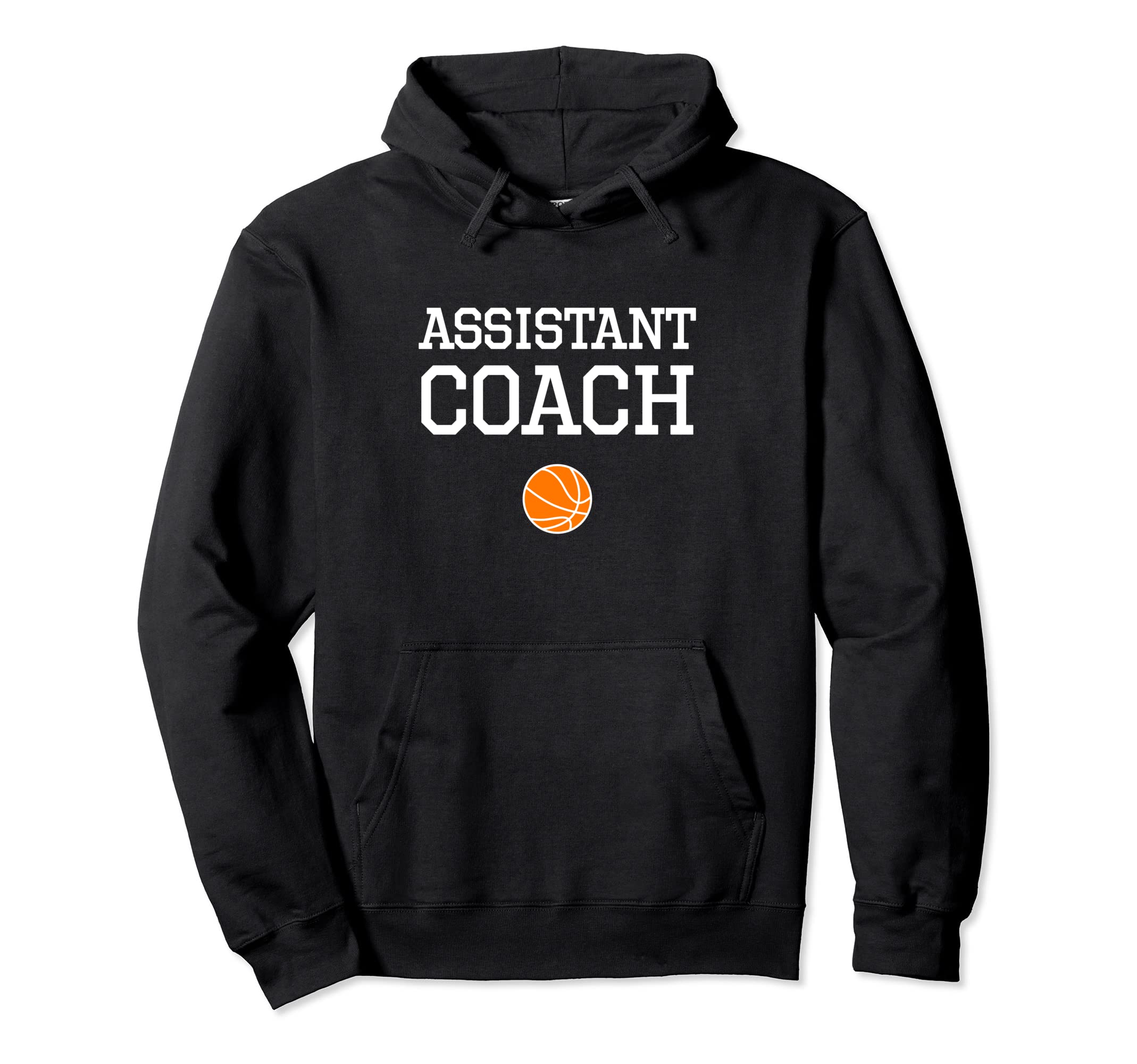 Assistant Coach Basketball Hoodie - Unique Graphic for Adults