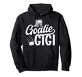 Ice Hockey Goalie Gigi Ice Hockey Goalkeeper Hoodie - Graphic Print Unisex