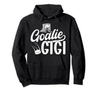 Ice Hockey Goalie Gigi Ice Hockey Goalkeeper Hoodie - Graphic Print Unisex