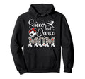 Soccer And Dance Mom Leopard Dancer Hoodie - Minimalist Print Men Women