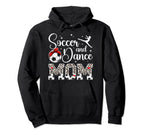 Soccer And Dance Mom Leopard Dancer Hoodie - Minimalist Print Men Women