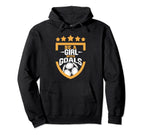 Be Goals Soccer Player Team Costume Hoodie - Novelty Apparel for Adults
