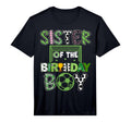 Sister Birthday Soccer Player Birthday T-Shirt - Trendy Graphic for Adults
