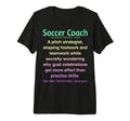 Funny Soccer Coach Tri Blend T-Shirt - Custom Art Print Unisex