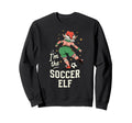 Im Soccer Elf Funny Matching Family Sweatshirt - Unique Graphic Unisex