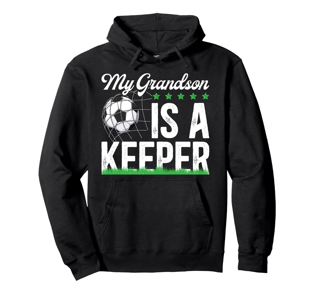 Proud Soccer Keeper Papa Soccer Goalie Hoodie - Novelty Apparel Unisex