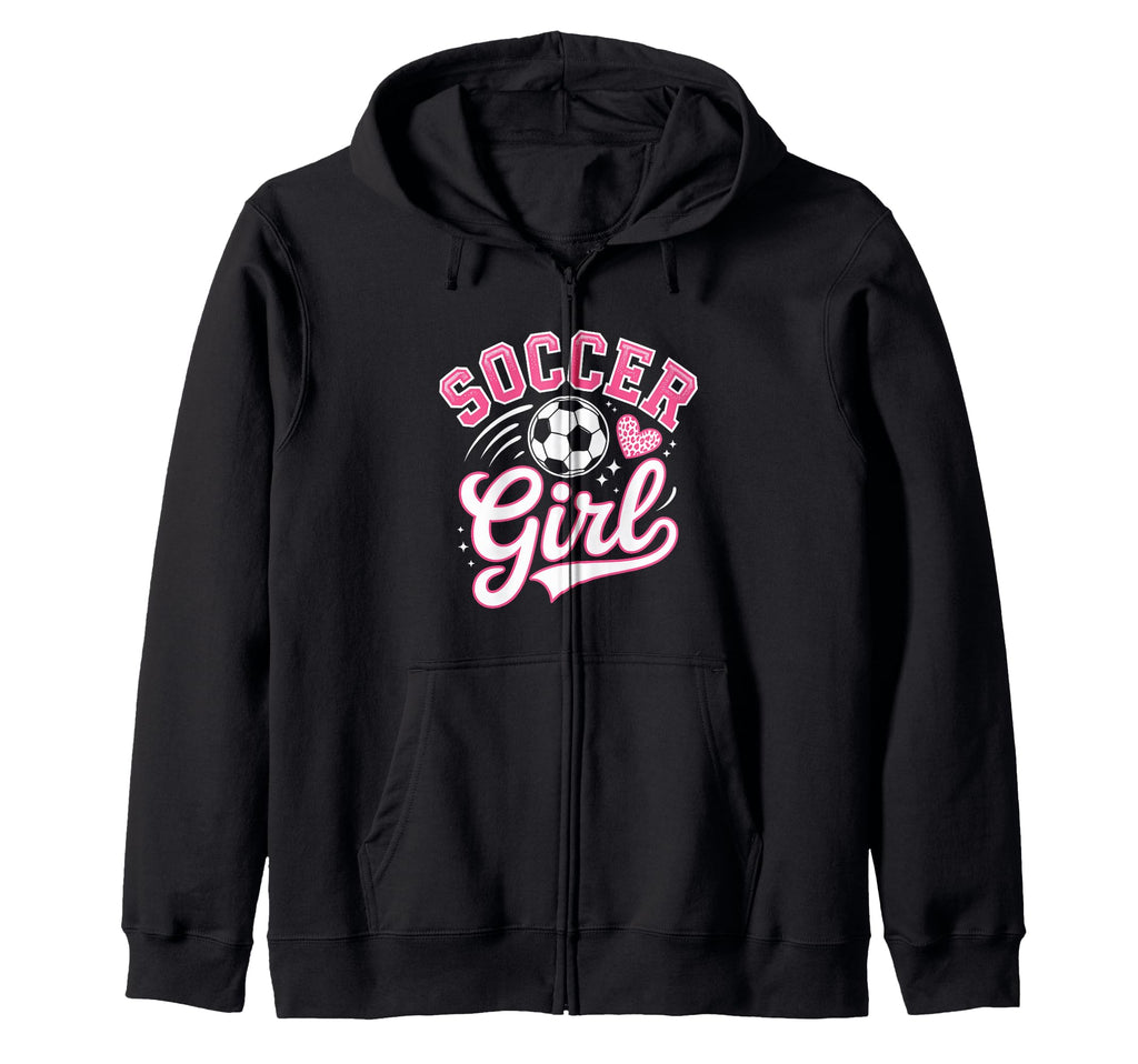 Funny Soccer Soccer Player Hoodie - Minimalist Print Unisex