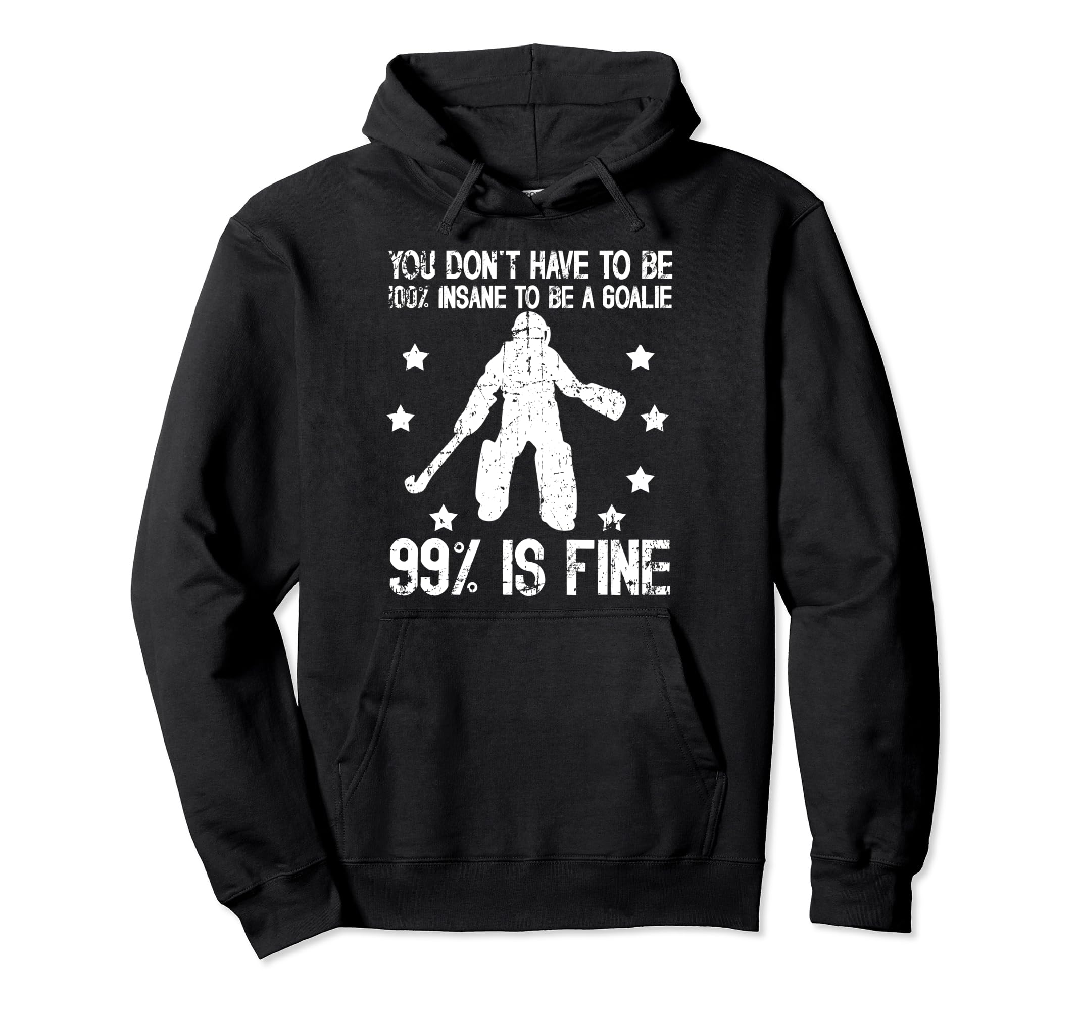 Field Hockey Goalie Funny Field Hockey Hoodie - Aesthetic Graphic Unisex